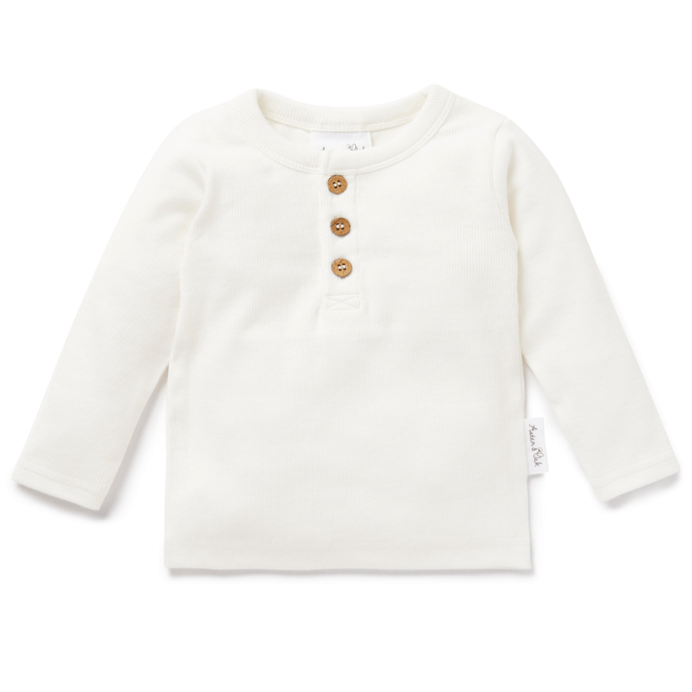 Aster-and-Oak-Organic-Rib-Henley-Top-Snow-Naked-Baby-Eco-Boutique
