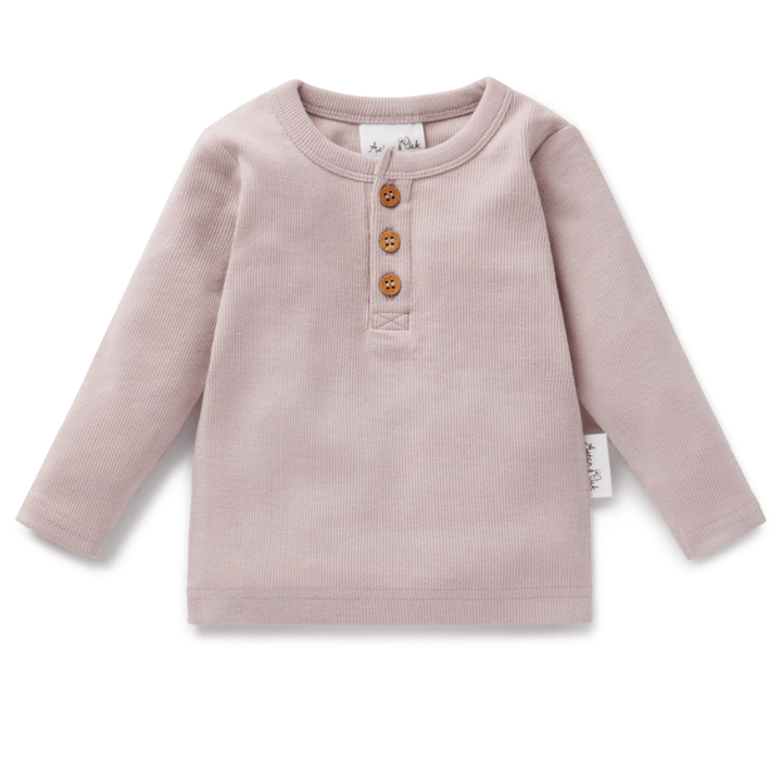 Aster-and-Oak-Organic-Rib-Henley-Top-Violet-Naked-Baby-Eco-Boutique