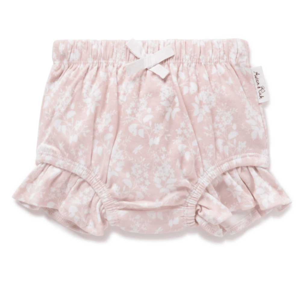 Aster-and-Oak-Organic-Ruffle-Bloomers-Pink-Floral-Naked-Baby-Eco-Boutique