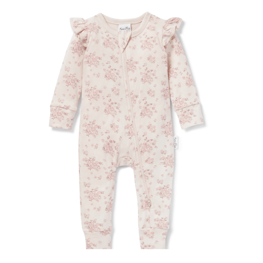 Aster-and-Oak-Organic-Ruffle-Zip-Romper-Emmy-Floral-Naked-Baby-Eco-Boutique