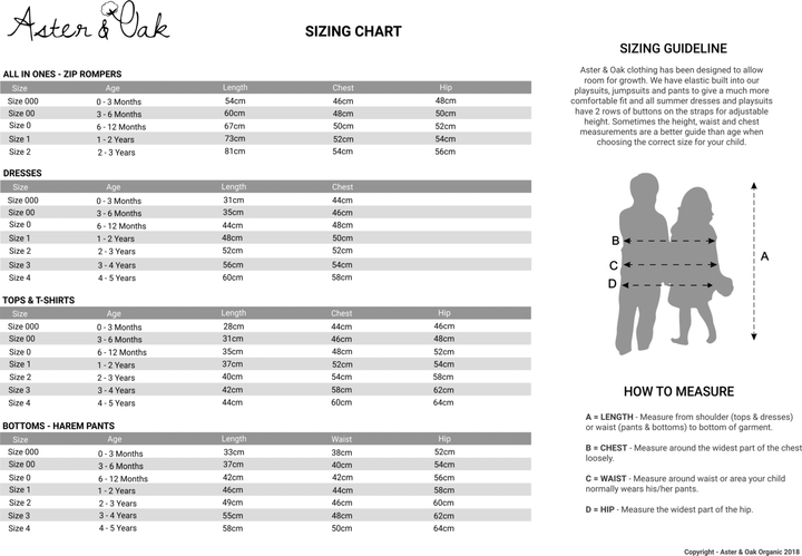 Aster-and-Oak-Sizing-Chart-Naked-Baby-Eco-Boutique