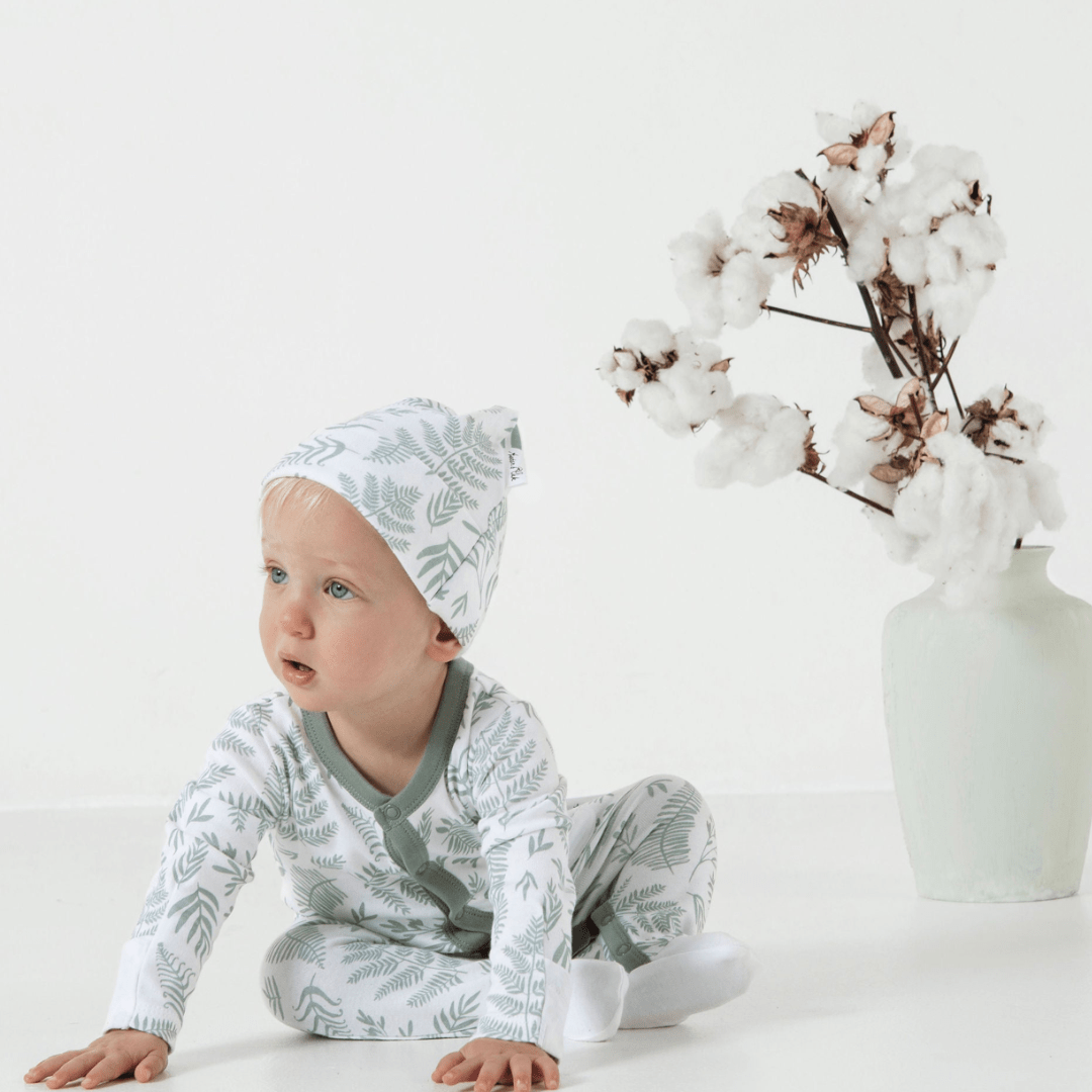 Aster & Oak Organic Cotton Baby Pyjamas (Multiple Variants) - Naked Baby Eco Boutique