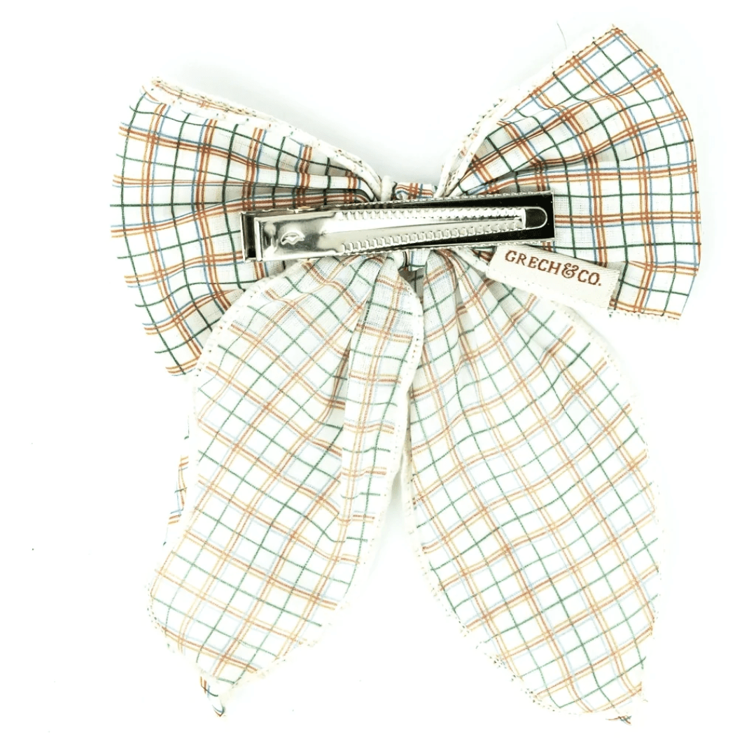 Back-Of-Grech-And-Co-Organic-Cotton-Hair-Bow-Plaid-Naked-Baby-Eco-Boutique
