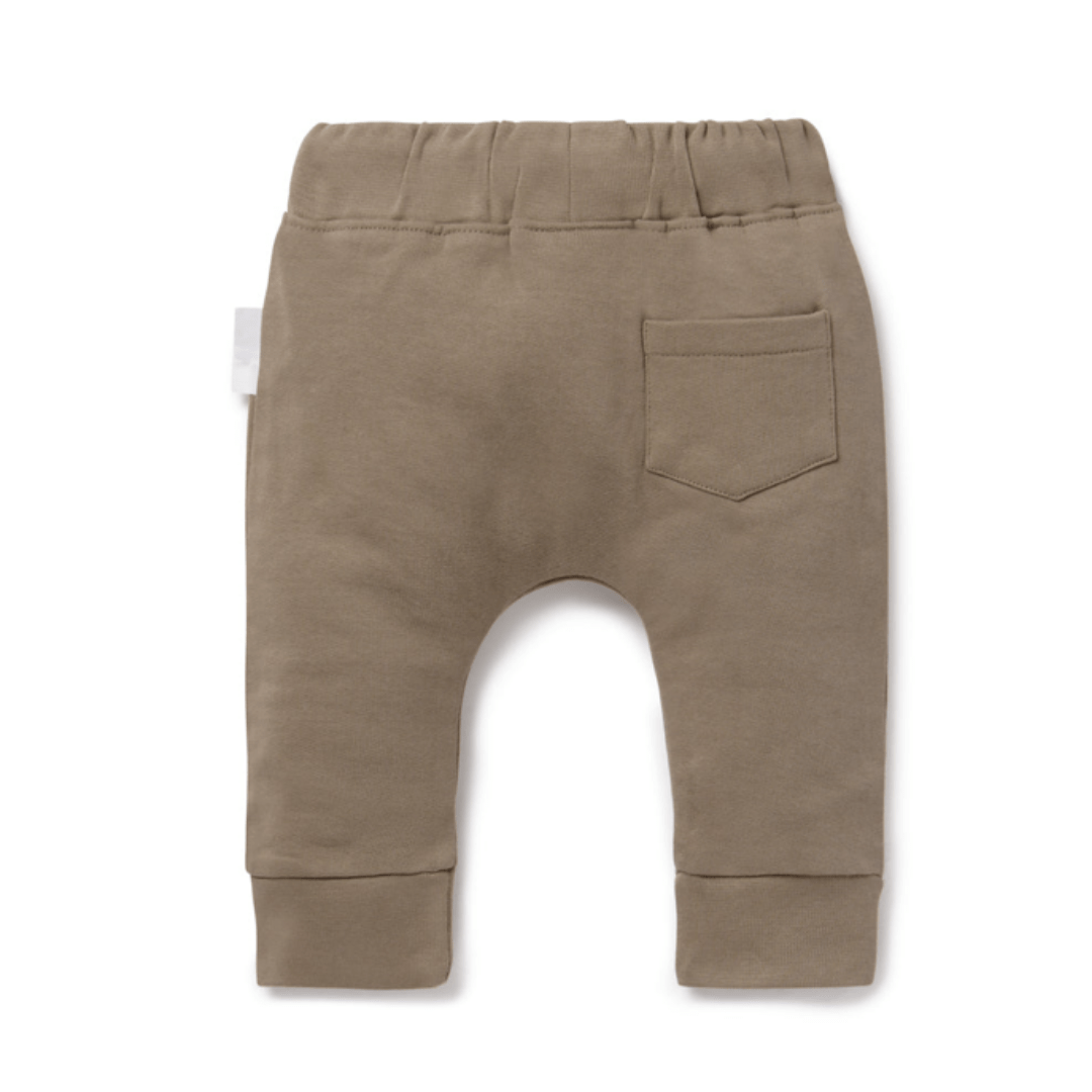 Back-Of-Pants-Aster-And-Oak-Organic-Cotton-Jogger-Pants-Timber-Naked-Baby-Eco-Boutique