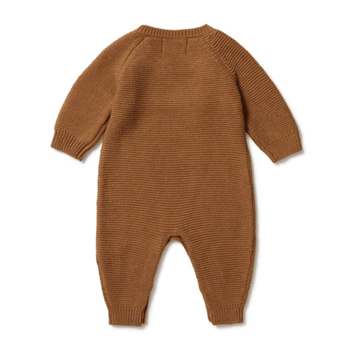 Back-Of-Wilson-And-Frenchy-Knitted-Cable-Growsuit-Spice-Naked-Baby-Eco-Boutique