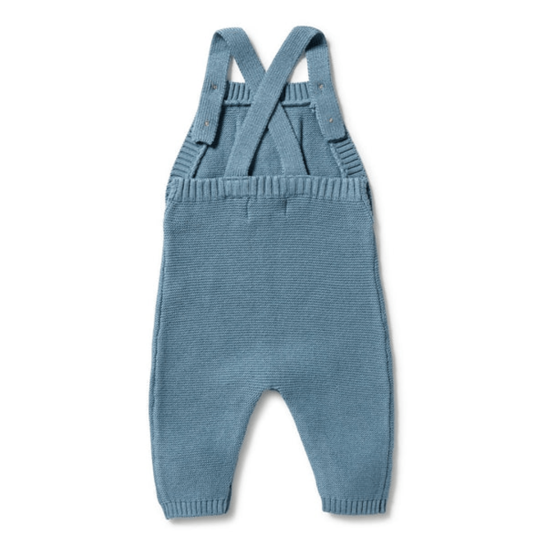 Back-Of-Wilson-And-Frenchy-Knitted-Overalls-Bluestone-Naked-Baby-Eco-Boutique