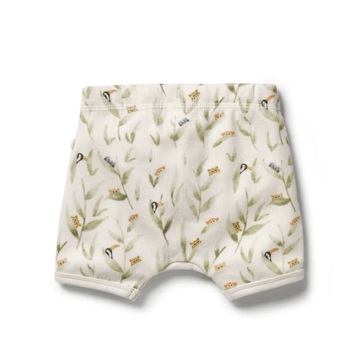 Back-Of-Wilson-And-Frenchy-Organic-Rib-Tie-Front-Shorts-Peek-a-Boo-Naked-Baby-Eco-Boutique