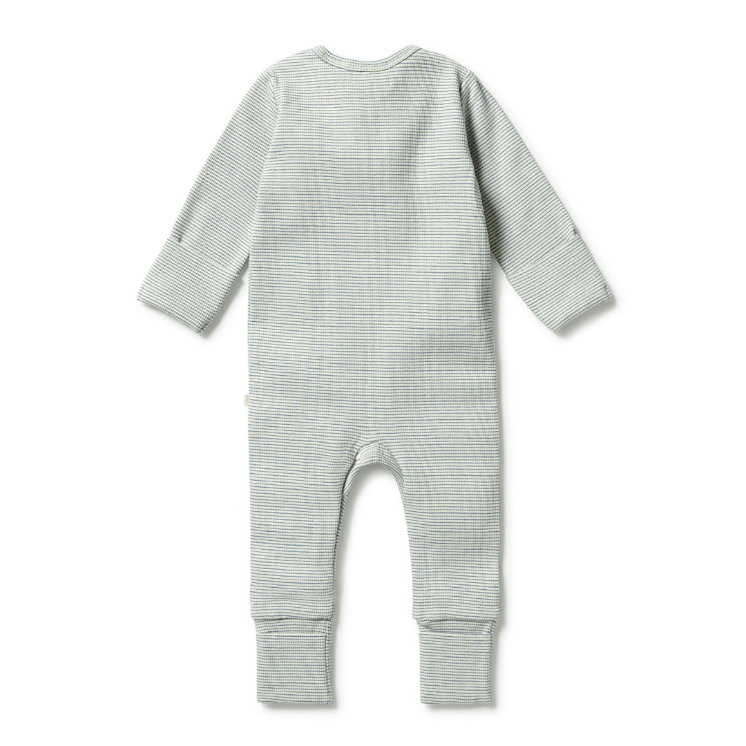 Back-Of-Wilson-And-Frenchy-Organic-Stripe-Rib-Baby-Pyjamas-Bluestone-Naked-Baby-Eco-Boutique