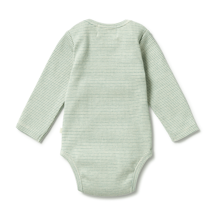 Back-Of-Wilson-And-Frenchy-Organic-Stripe-Rib-Enevlope-Onesie-Deep-Sea-Naked-Baby-Eco-Boutique