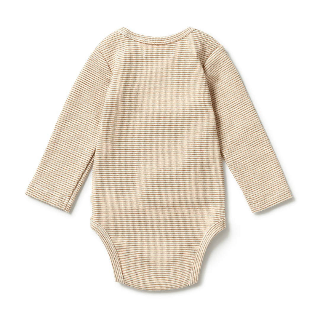 Back-Of-Wilson-And-Frenchy-Organic-Stripe-Rib-Enevlope-Onesie-Spice-Naked-Baby-Eco-Boutique
