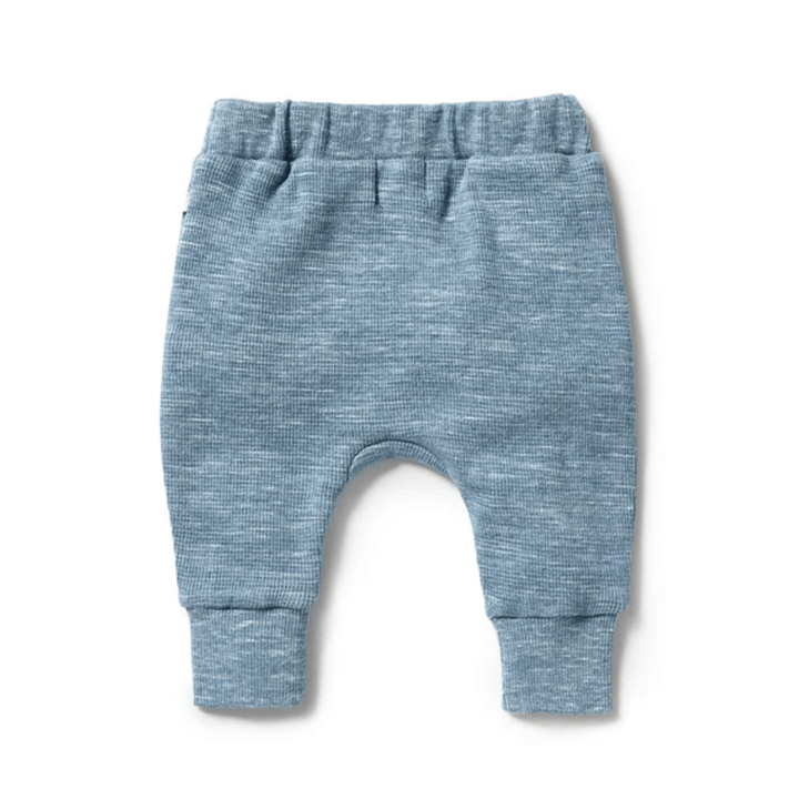 Back-Of-Wilson-And-Frenchy-Organic-Waffle-Slouch-Pants-Bluestone-Naked-Baby-Eco-Boutique