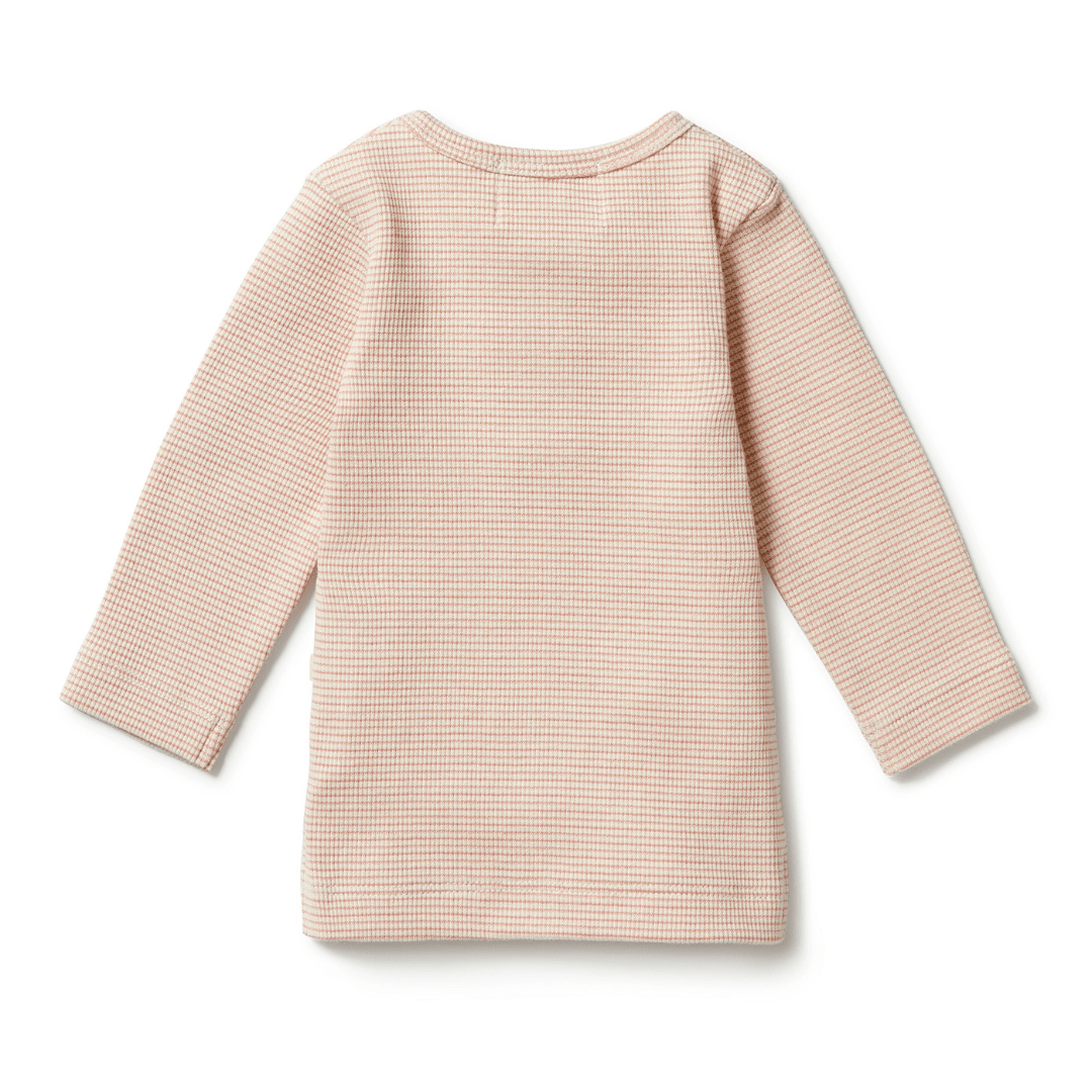 Back-Of-Wison-And-Frenchy-Organic-Stripe-Rib-Henley-Top-Rose-Naked-Baby-Eco-Boutique