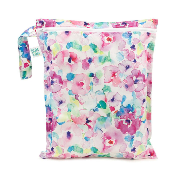Watercolour Bumkins Wet Bags (Multiple Variants) - Naked Baby Eco Boutique