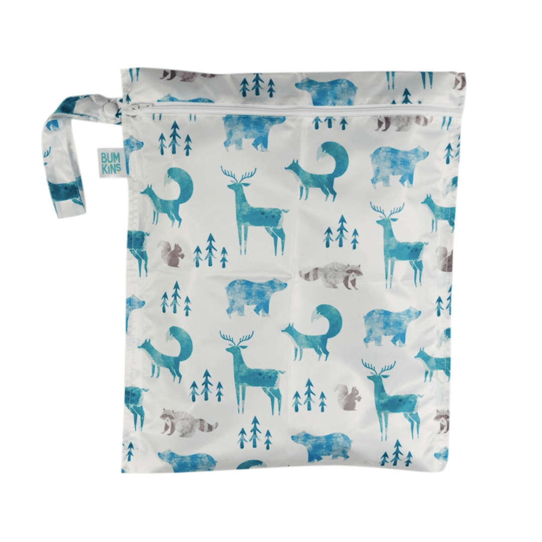Wildlife Bumkins Wet Bags (Multiple Variants) - Naked Baby Eco Boutique