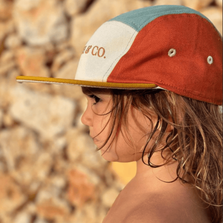 Grech & Co. Organic Cotton 5-Panel Hat - Naked Baby Eco Boutique
