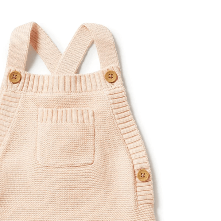 Wilson & Frenchy Knitted Overalls (Multiple Variants) - Naked Baby Eco Boutique