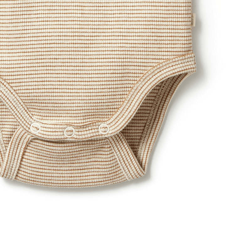 Close-Up-Of-Snaps-On-Wilson-And-Frenchy-Organic-Stripe-Rib-Enevlope-Onesie-Spice-Naked-Baby-Eco-Boutique
