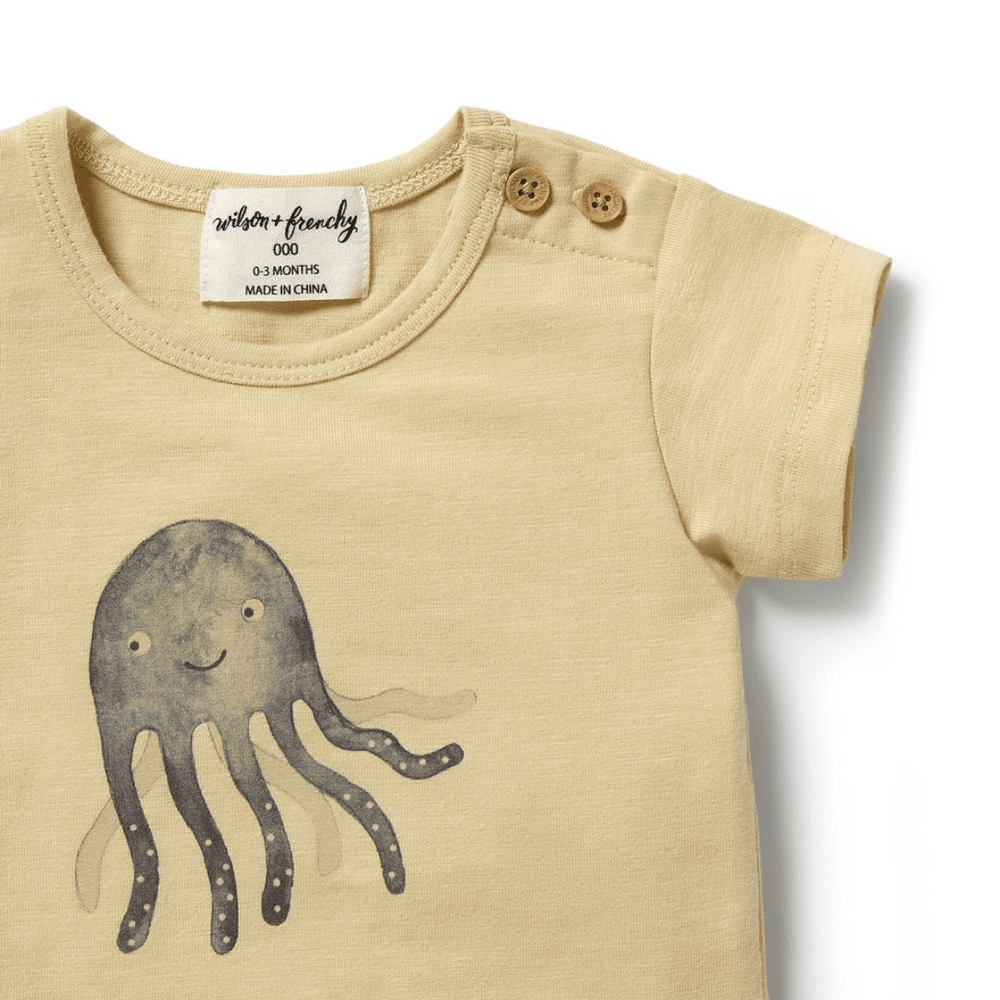 Close-Up-Of-Wilson-And-Frenchy-Organic-Cotton-Tee-Ollie-Octopus-Naked-Baby-Eco-Boutique