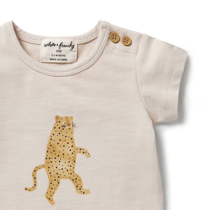 Close-Up-Of-Wilson-And-Frenchy-Organic-Cotton-Tee-Roar-Naked-Baby-Eco-Boutique