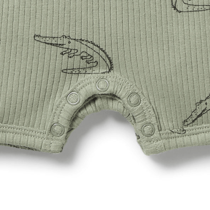 Close-Up-OfWilson-And-Frenchy-Organic-Rib-Growsuit-Little-Croc-Naked-Baby-Eco-Boutique