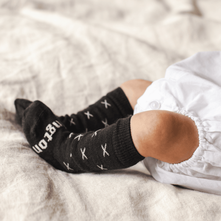 NEW 2023 Lamington Merino Wool Knee-High Socks (Multiple Patterns) - Naked Baby Eco Boutique