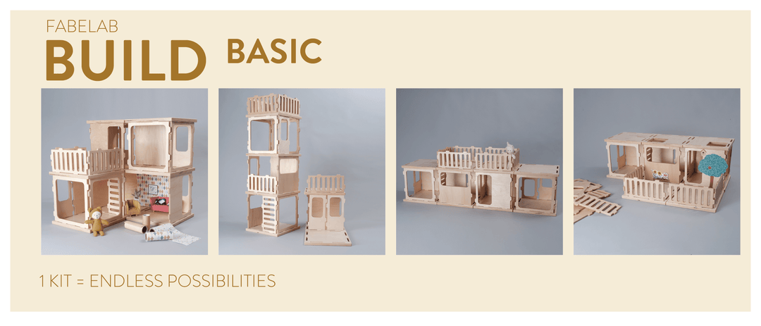 Fabelab Build Add-on Kits (Multiple Variants) - Naked Baby Eco Boutique