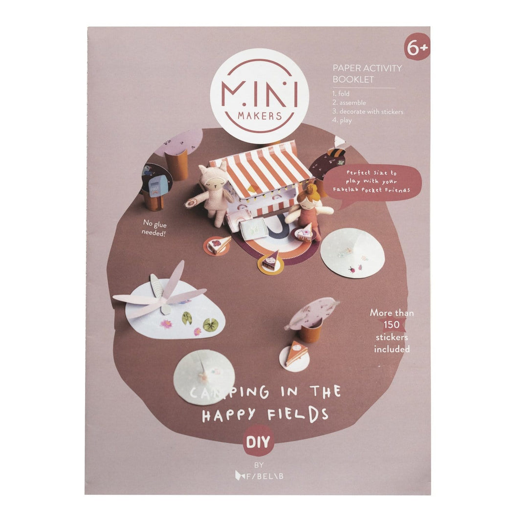 Fabelab Mini Maker Paper Activity Booklets (Multiple Variants) - Naked Baby Eco Boutique