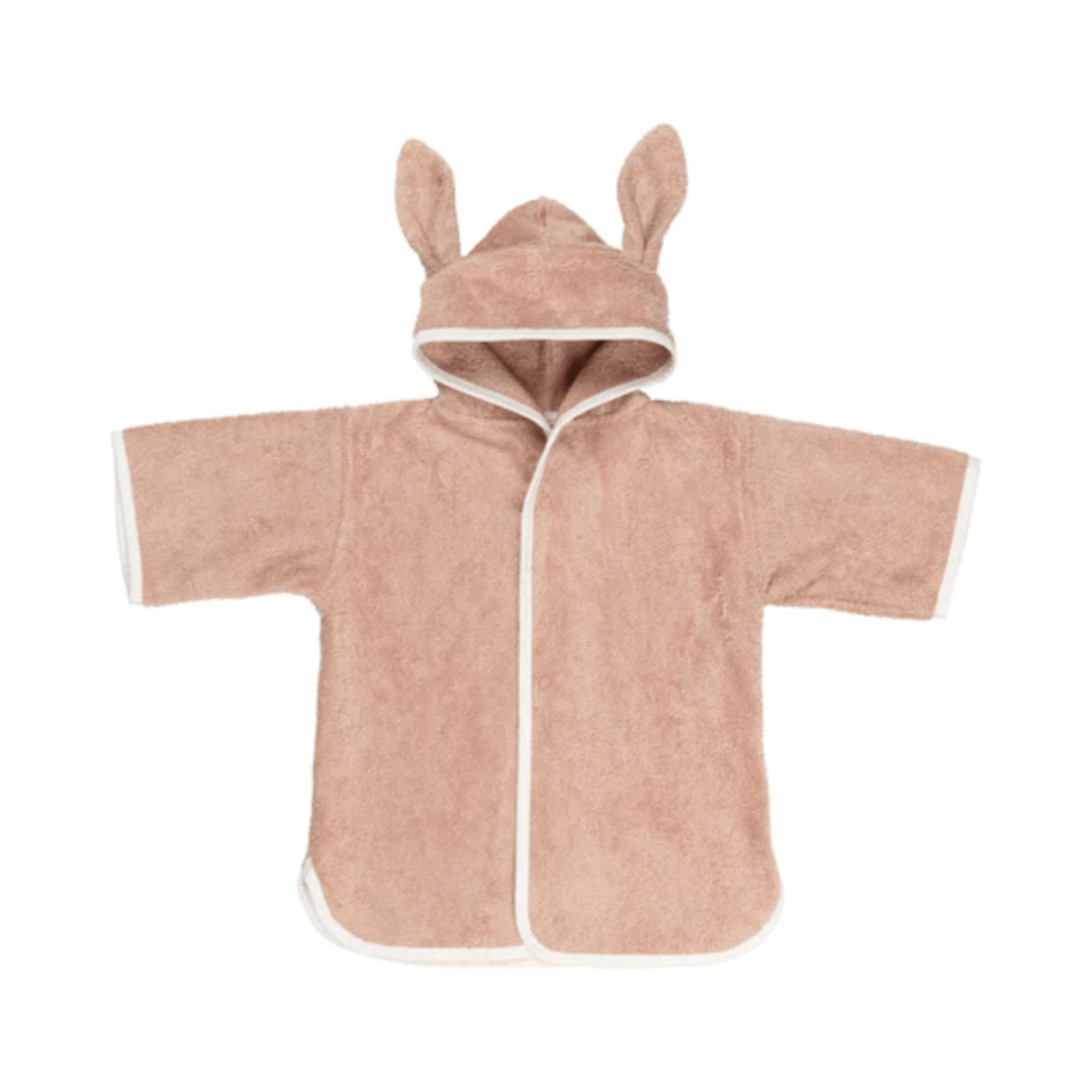 Fabelab-Organic-Cotton-Baby-Poncho-Robe-Old-Rose-Bunny-Naked-Baby-Eco-Boutique