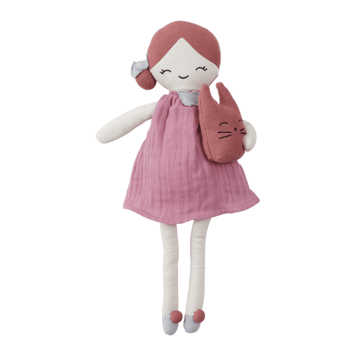 Berry (Cherry) Fabelab Organic Cotton Big Doll (Multiple Variants) - Naked Baby Eco Boutique