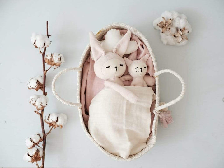 Fabelab Organic Cotton Doll Basket (Multiple Variants) - Naked Baby Eco Boutique