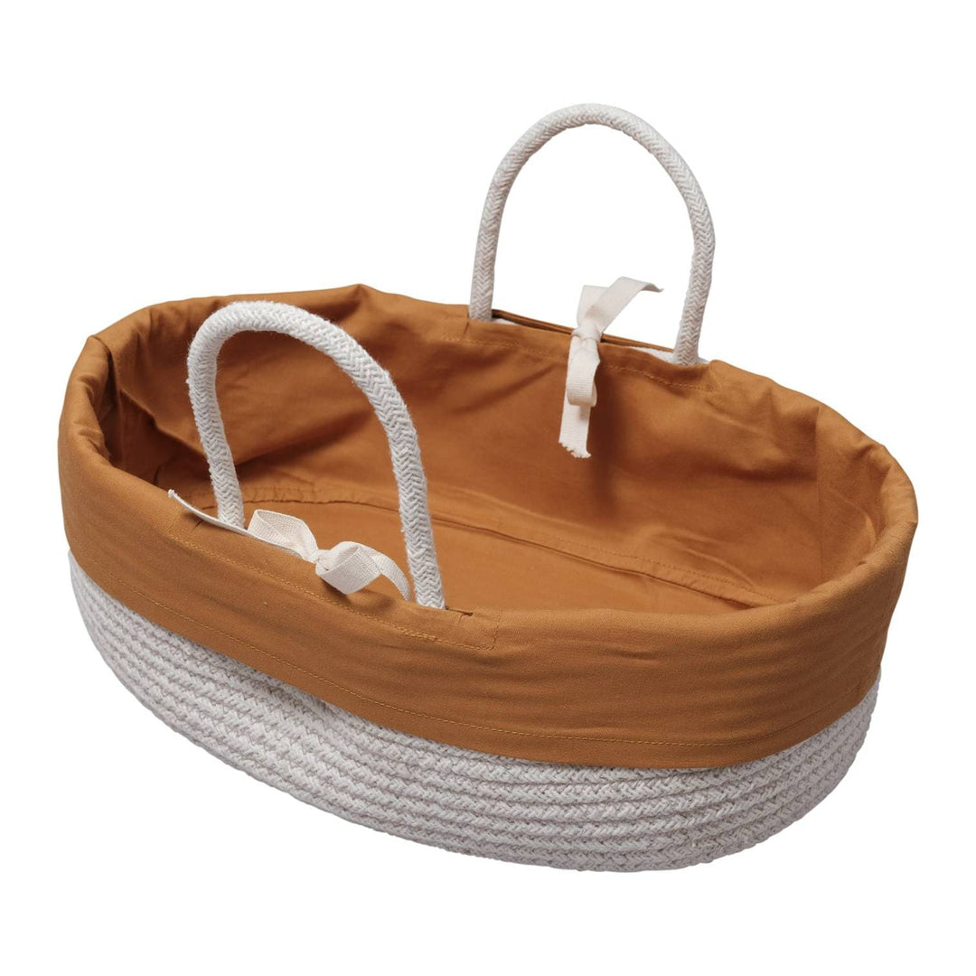 Ochre Fabelab Organic Cotton Doll Basket (Multiple Variants) - Naked Baby Eco Boutique