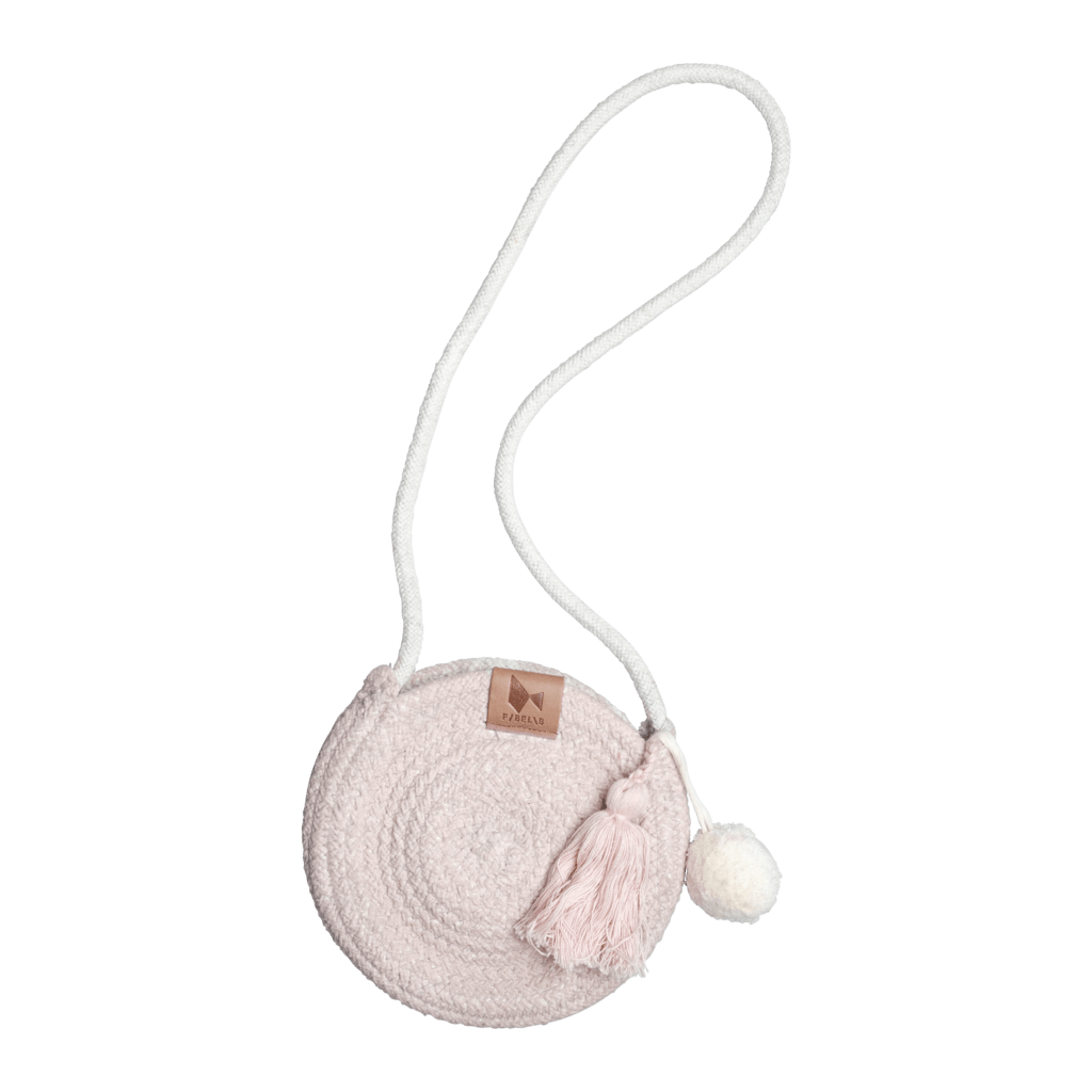 Mauve Fabelab Organic Cotton Rope Purse (Multiple Variants) - Naked Baby Eco Boutique