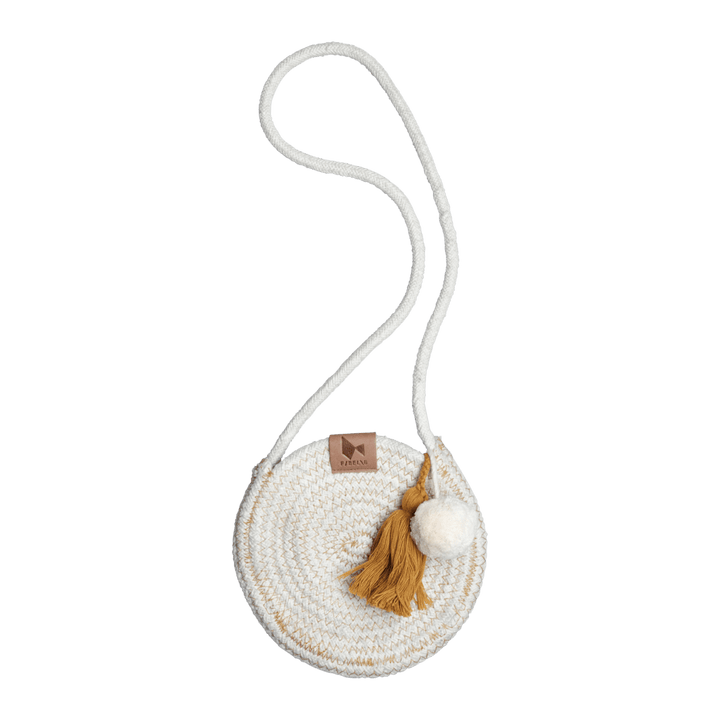 Ochre Fabelab Organic Cotton Rope Purse (Multiple Variants) - Naked Baby Eco Boutique
