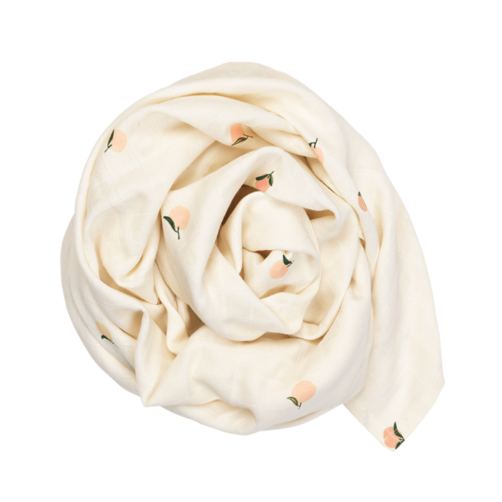 Fabelab-Organic-Cotton-Swaddle-Blanket-Peach-Naked-Baby-Eco-Boutique
