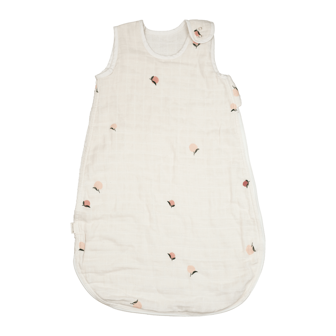 Peach / 0-6 Months Fabelab Organic Muslin Sleeping Bag (Multiple Variants) - Naked Baby Eco Boutique