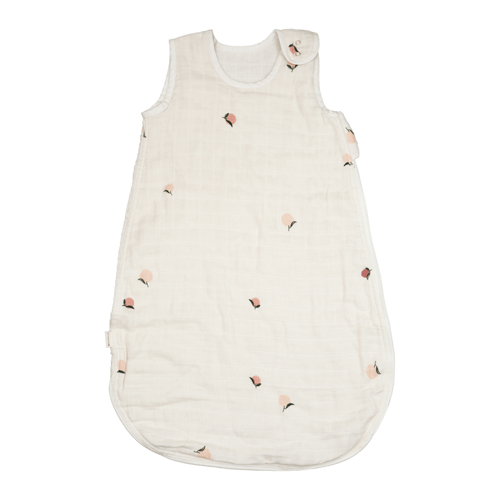 Peach / 0-6 Months Fabelab Organic Muslin Sleeping Bag (Multiple Variants) - Naked Baby Eco Boutique