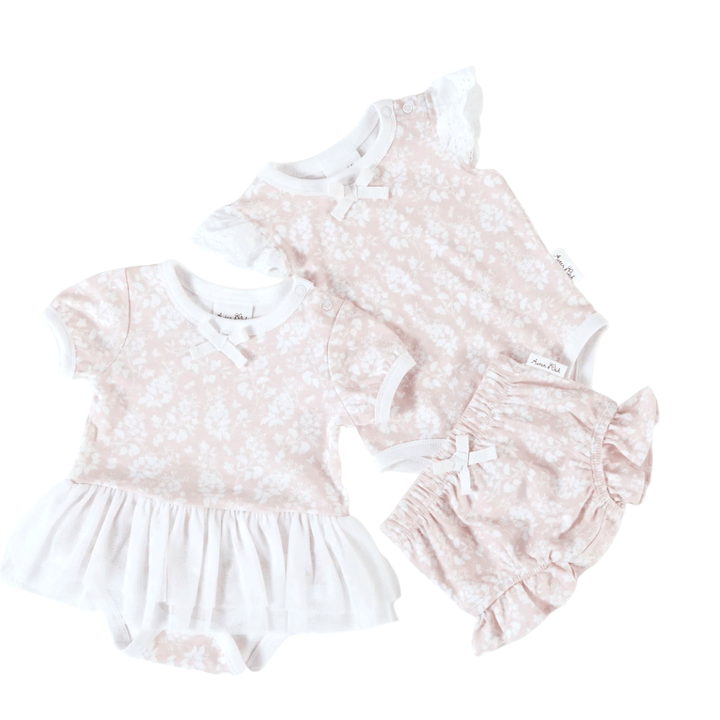 Flatlay-with-Aster-and-Oak-Organic-Ruffle-Bloomers-Naked-Baby-Eco-Boutique