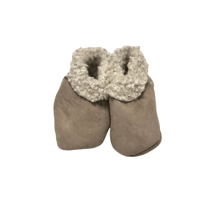 Mink / 0-3 Months Four Peaks Lambskin Booties (Multiple Variants) - Naked Baby Eco Boutique