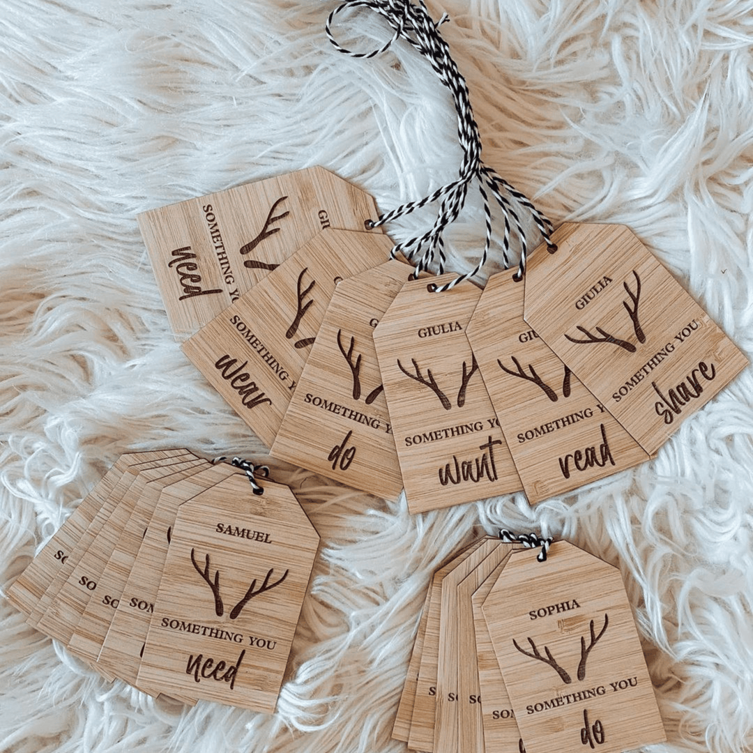 Funny-Bunny-Kids-Bamboo-Want-Wear-Need-Read-Gift-Tags-Stag-Carbonised-Full-Set-Naked-Baby-Eco-Boutique