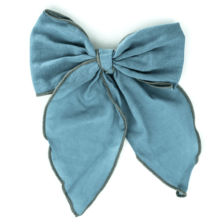 Grech-And-Co-Organic-Cotton-Hair-Bow-Laguna-And-Bog-Naked-Baby-Eco-Boutique