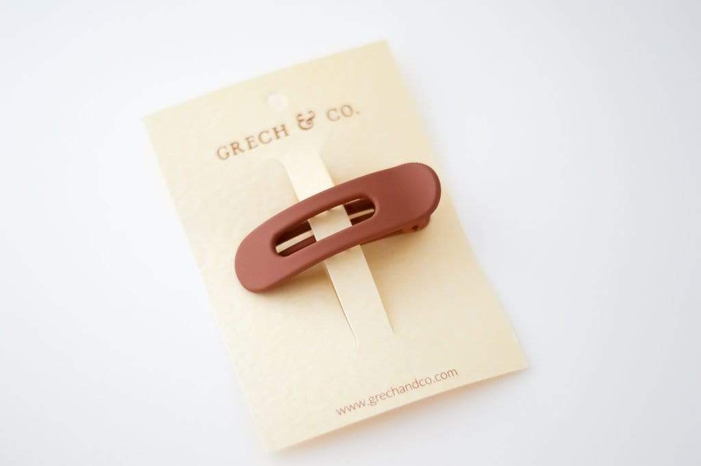 Rust Grech & Co. Grip Hair Clip (Multiple Variants) - Naked Baby Eco Boutique