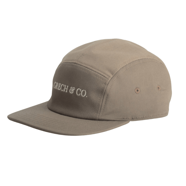 Grech-and-Co-Organic-Cotton-5-Panel-Hat-Stone-Naked-Baby-Eco-Boutique