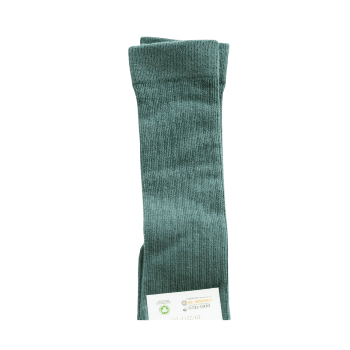 Fern / 6-12 Months Grech & Co. Organic Cotton Knee High Kids Socks (Multiple Variants) - Naked Baby Eco Boutique