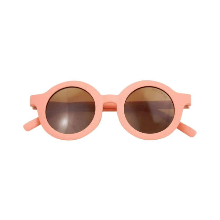 Grech-and-Co-Round-Bendable-Polarized-Kids-Sunglasses-Coral-Rouge-Naked-Baby-Eco-Boutique