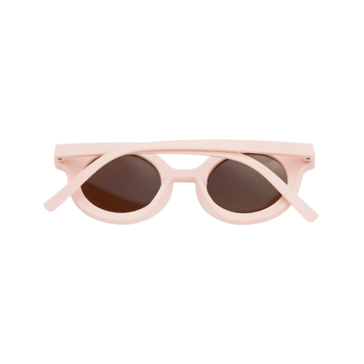 Grech-and-Co-Round-Bendable-and-Polarized-Kids-Sunglasses-Blush-Bloom-Back-View-Naked-Baby-Eco-Boutique