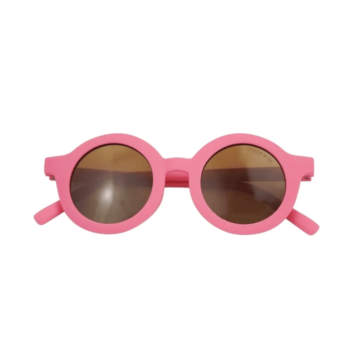 Grech-and-Co-Round-Bendable-and-Polarized-Kids-Sunglasses-Bubble-Gum-Naked-Baby-Eco-Boutique