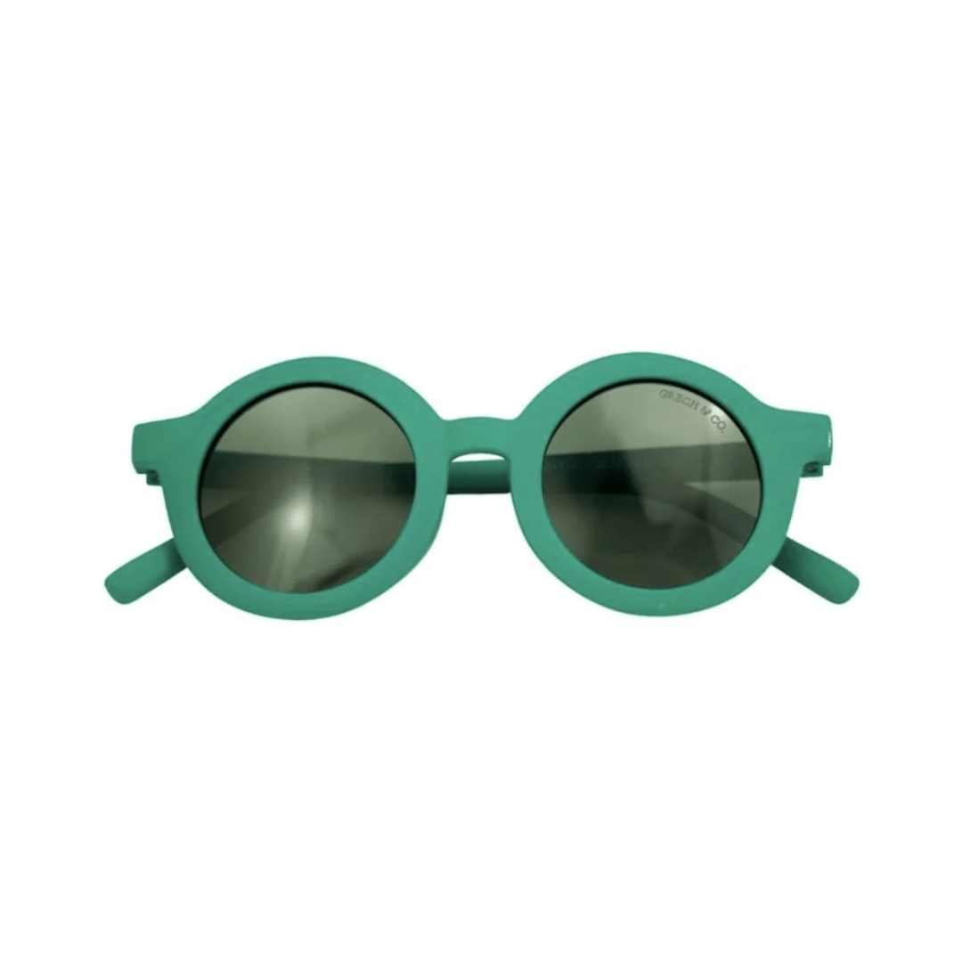 Grech-and-Co-Round-Bendable-and-Polarized-Kids-Sunglasses-Emerald-Naked-Baby-Eco-Boutique