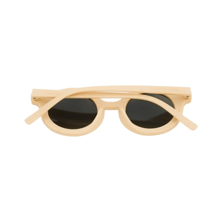 Grech-and-Co-Round-Bendable-and-Polarized-Kids-Sunglasses-Oat-Back-View-Naked-Baby-Eco-Boutique