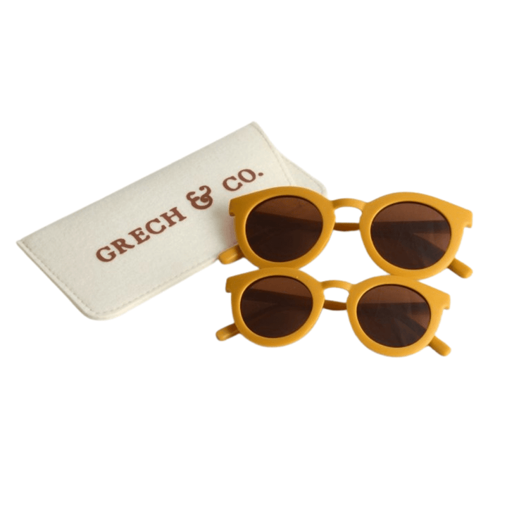 Golden Grech & Co. Sustainable Kids Polarised Sunglasses (Multiple Variants) - Naked Baby Eco Boutique