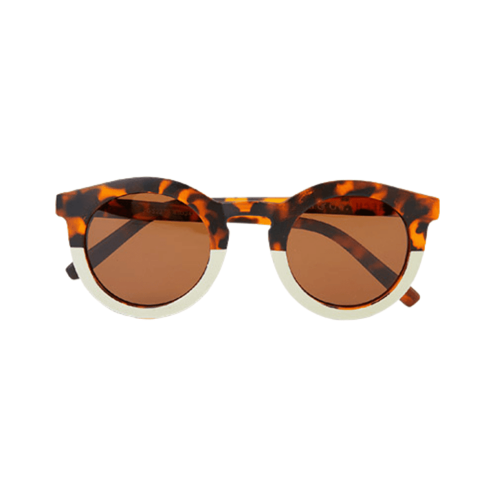 Tortoise + Buff Grech & Co. Sustainable Kids Polarised Two-Tone Sunglasses (Multiple Variants) - Naked Baby Eco Boutique